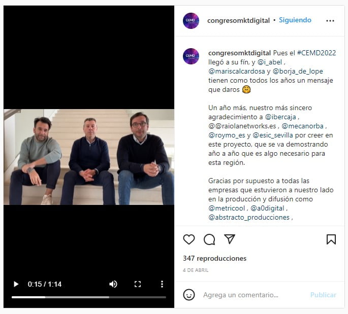 Fin del Congreso Extremeño de Marketing Digital, Aquilino Mariscal, Borja de Lope, Abel Hernández