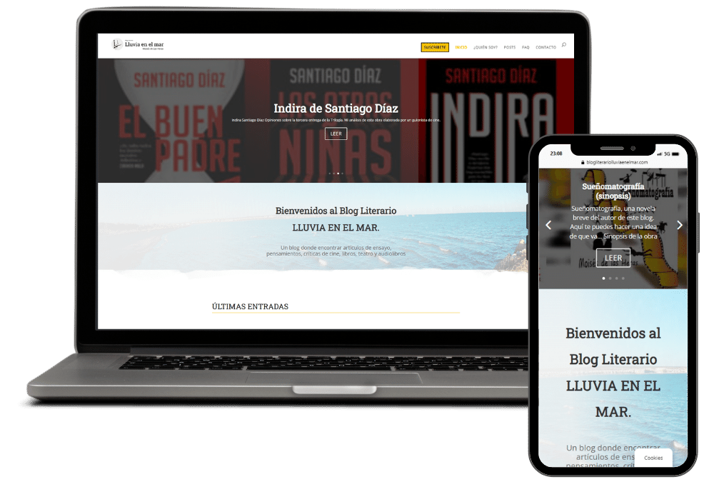 Blog Literario Lluvia en el mar