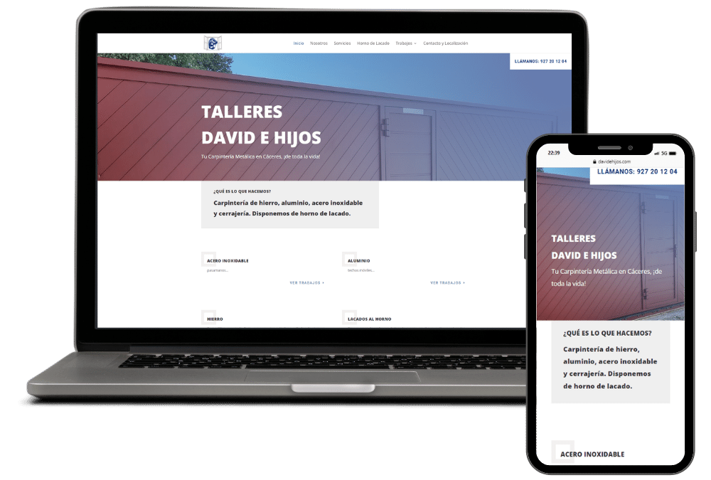 Talleres David e Hijos – Carpintería Metálica