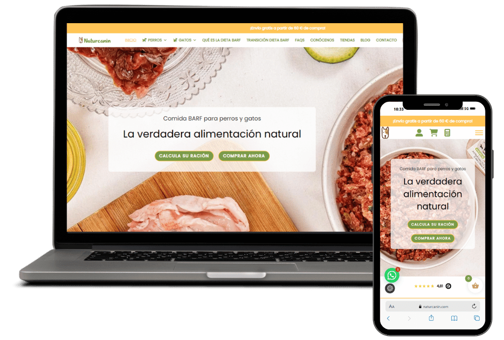 Naturcanin Barf para perros y gatos