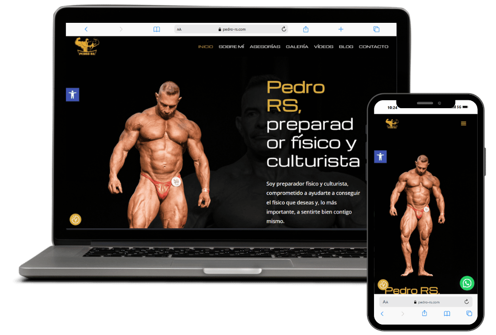 Pedro RS, entrenador personal y culturista