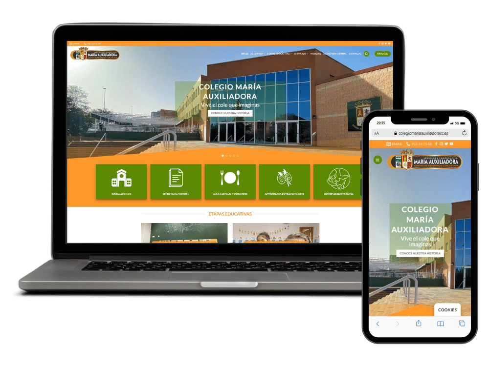 Página Web Colegio Maria Auxiliadora Página Web Colegio Maria Auxiliadora
