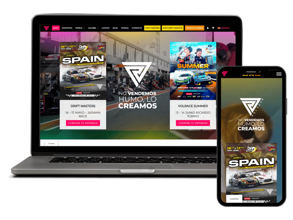 pagina-web-volrace